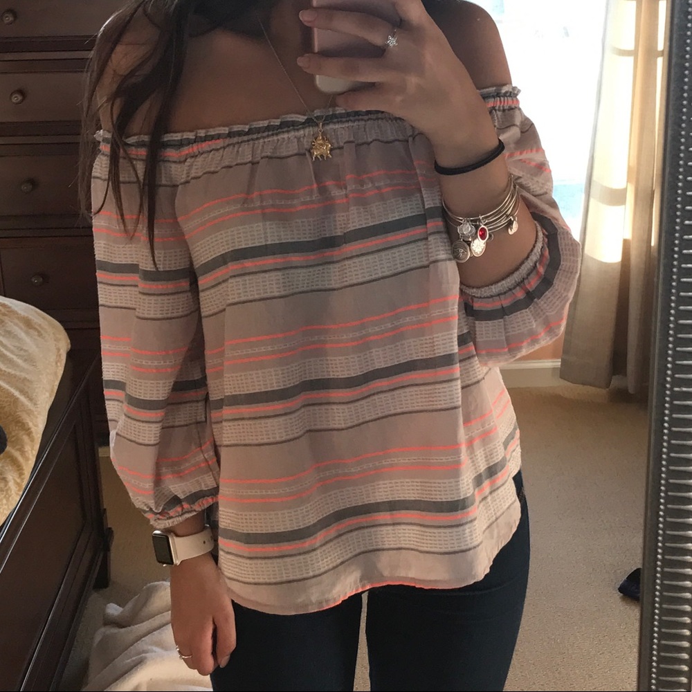 AERIE OFF THE SHOULDER TOP
